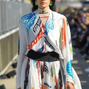 Marine Serre Runway F150 Blouse